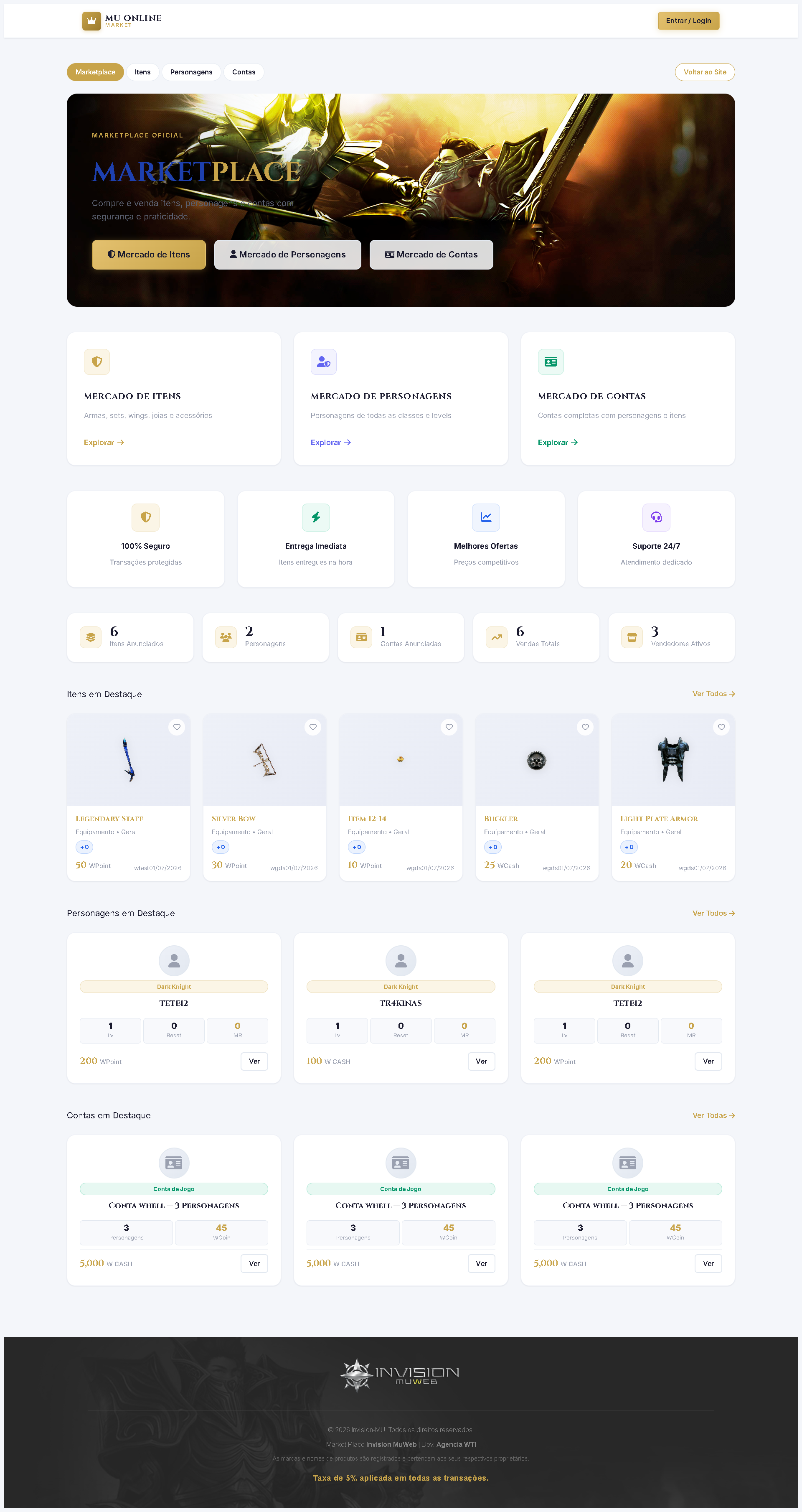 MarketPlace Integrado
