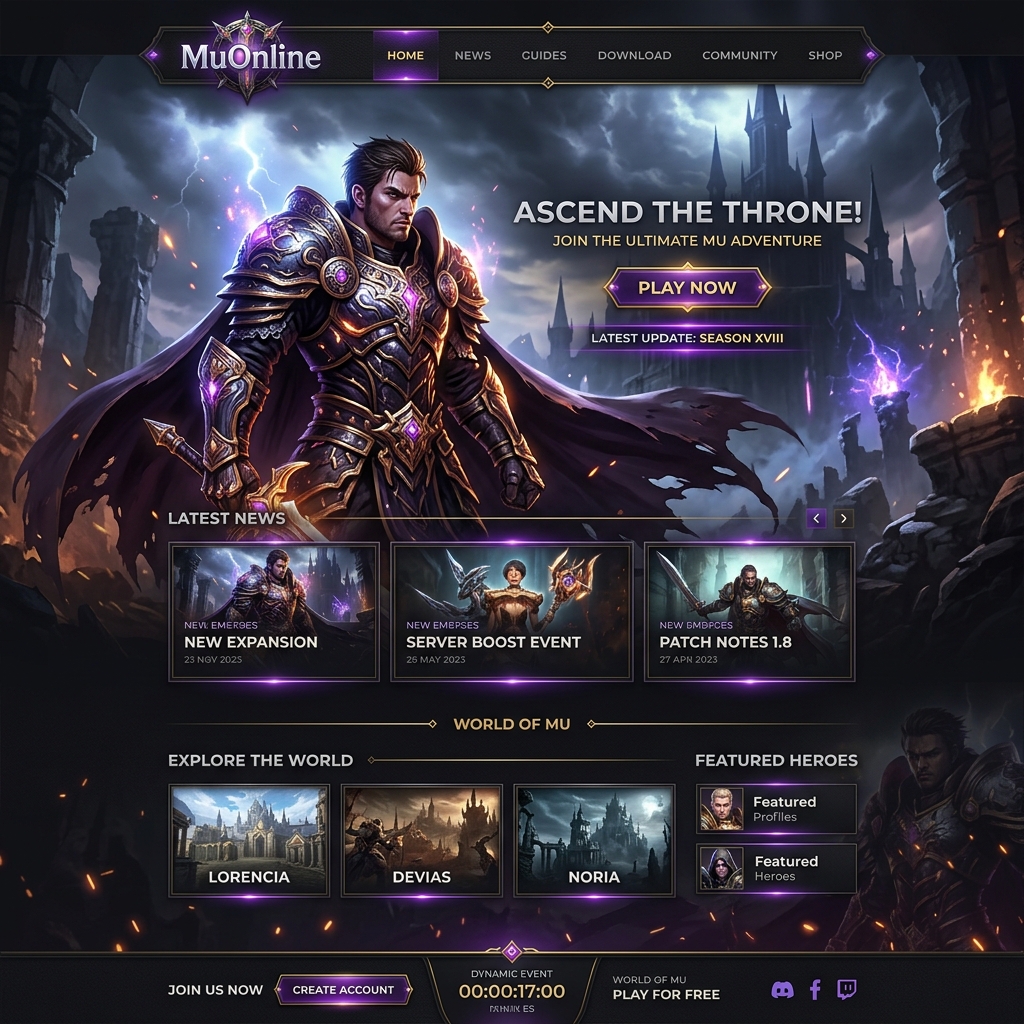 Template Invision Dark